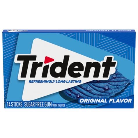 Trident Original Flavor Sugar Free Gum, 0.94 oz - Fred Meyer