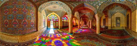 Nasir Al Mulk Mosque Shiraz 360 Panorama | 360Cities