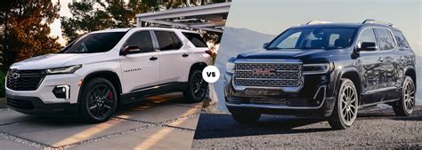 2023 Chevy Traverse vs. 2023 GMC Acadia | Chevy vs. GMC SUVs