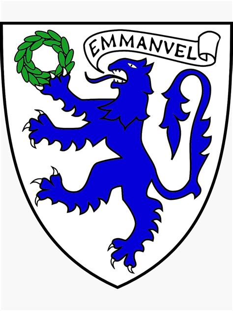 "Emmanuel College" Sticker for Sale by manu142 | Redbubble