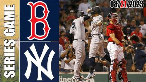 New York Yankees VS Boston Red Sox SERIES GAME HIGHLIGHTS [TODAY ...