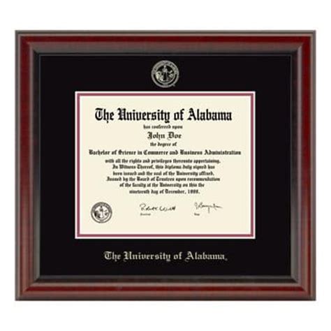 Alabama Diploma Frame, the Fidelitas - Graduation Gift Selection | M.LaHart & Co.