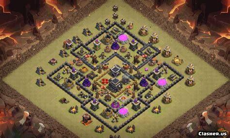 [Town Hall 9] TH9 War/Trophy base #1EE3D762 [With Link] [2-2023 ...