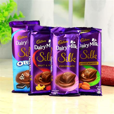 Dairy Milk Silk 4pc Set | Only Chocolates