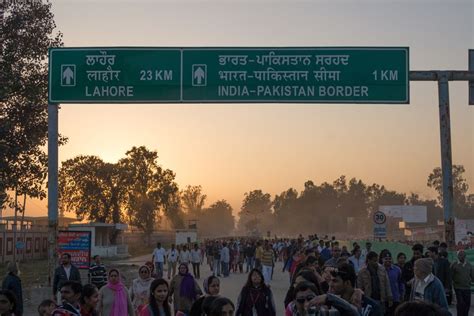 13 Photos of the Dramatic Wagah Border Flag Ceremony