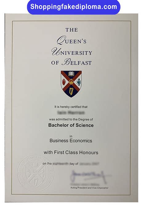 The Queens University of Belfast Fake Degree | Buy fake Diploma|Buy ...