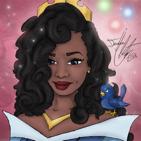 This Artist Reimagined Our Favorite Princesses As Black Women - Blavity