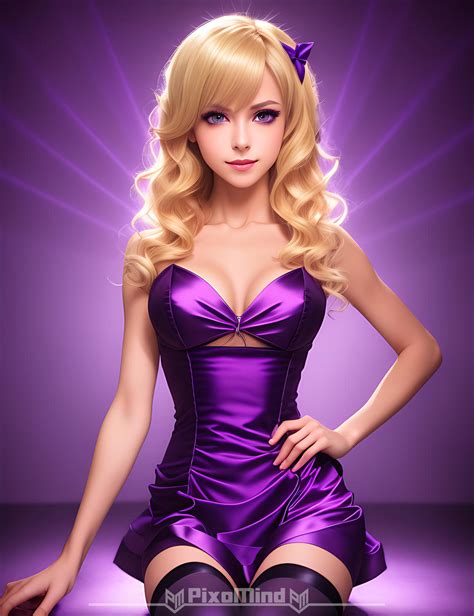 Anime Girls in Purple Dress - 10 by PixoMind on DeviantArt