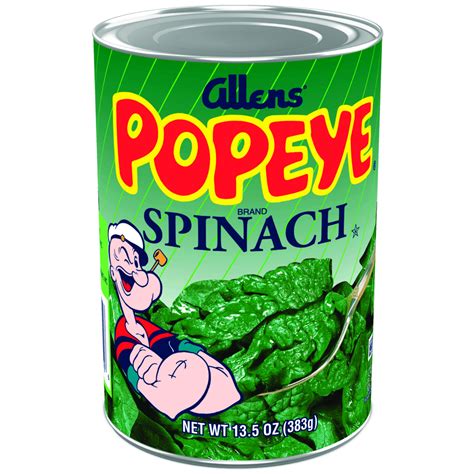 Popeye Leaf Spinach, 13.5 oz - Walmart.com - Walmart.com