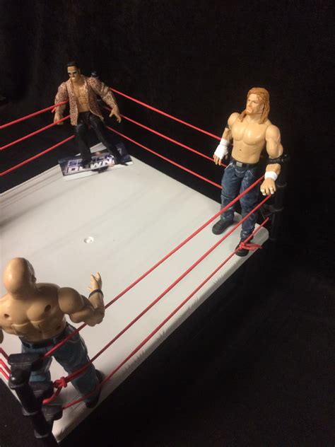 WWE Raw Superstar Ring Mattel Monday Night Raw WWF Action Figure Ring W ...