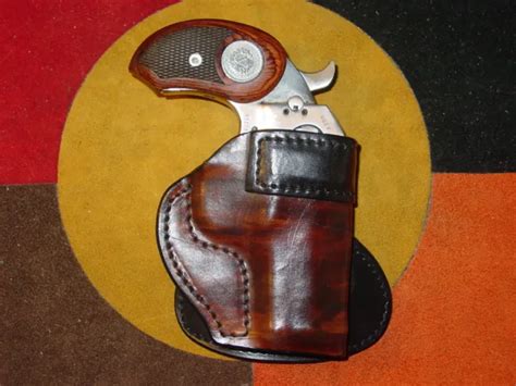 BOND ARMS SNAKE Slayer_IV paddle dark+ brown leather holster Kwik ...