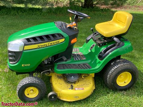 John Deere E100 Lawn Tractor Maintenance Guide Parts Guide, 57% OFF