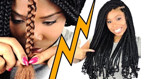 How To: BOX BRAIDS For Beginners! (Step By Step) - YouTube | Box braids tutorial, Braids step by ...