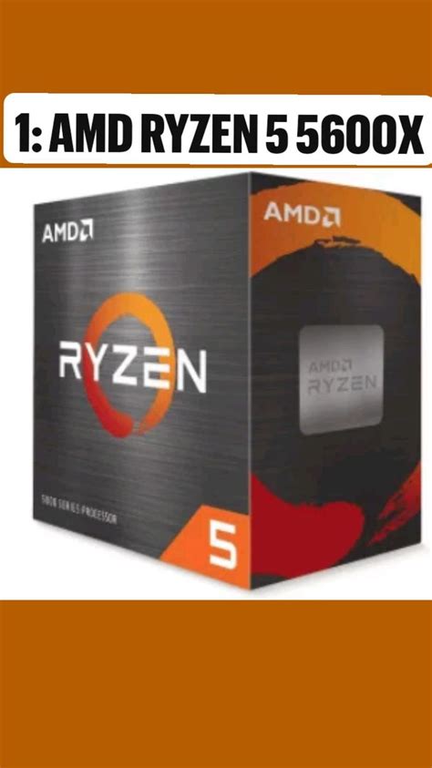 1: AMD Ryzen 5 5600x-Best Affordable CPU For Rtx 3060 Ti | Amd ...