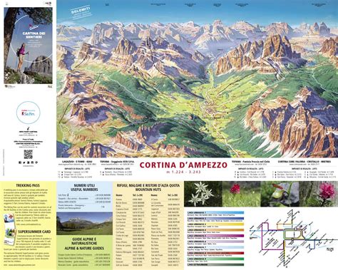 Hiking map Cortina 2016 by Cortina Dolomiti - Issuu