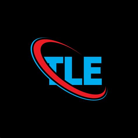 logotipo del tle. letra del título. diseño de logotipo de letra tle. logotipo de las iniciales ...