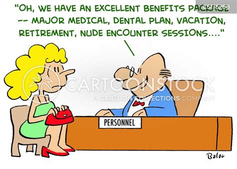 Benefits Package Cartoons and Comics - funny pictures from CartoonStock