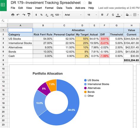 Asset Management Spreadsheet Template — excelxo.com