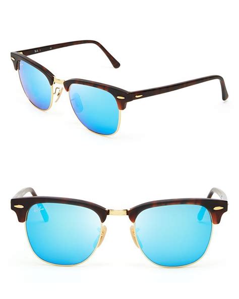 Ray-Ban Unisex Mirrored Clubmaster Sunglasses, 51mm Jewelry & Accessories - Bloomingdale's | Ray ...