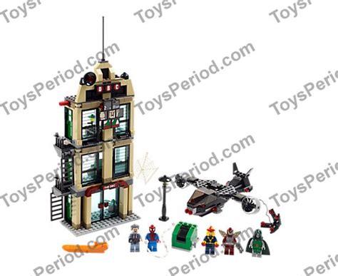 LEGO 76005 Spider-Man: Daily Bugle Showdown Set Parts Inventory and ...