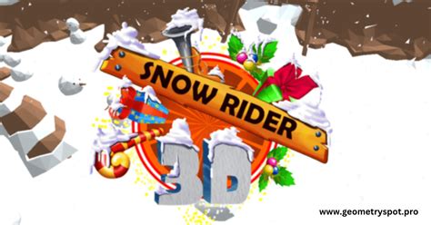 Snow Rider 3D - Geometry Spot