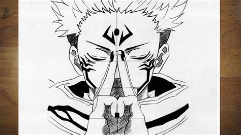 Anime Drawing — How to Draw SUKUNA from Jujutsu Kaisen | by Anime ...