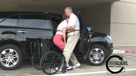 Wheelchair to Car Patient Transfer - YouTube