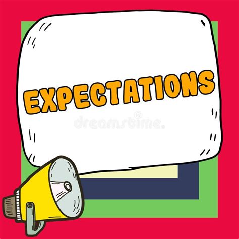 Expectations Achievement Stock Illustrations – 600 Expectations ...