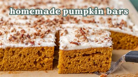 Paula Deen's Pumpkin Bars | Tastes of Lizzy T