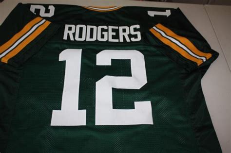 AARON RODGERS #12 SEWN STITCHED JERSEY SIZE XL ALL PRO SUPER BOWL MVP ...