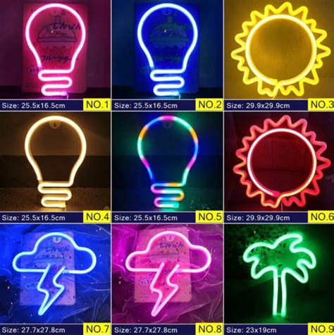 Neon Light Sign, LED Sign, Lights for Wall Mount Decoration, Night-light for Bedroom, Kid Room ...