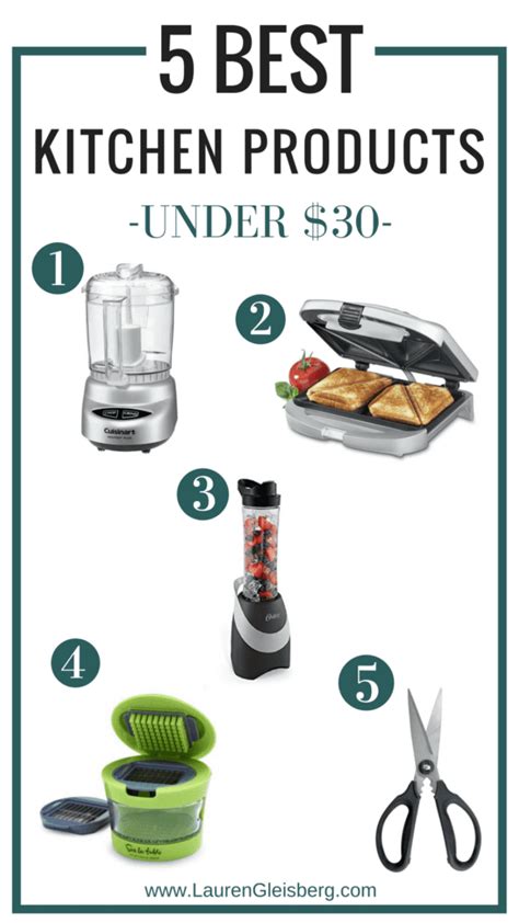 5 Best Kitchen Products Under $30 (my personal favorites)