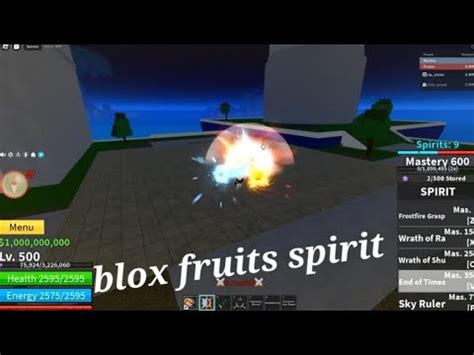 blox fruits spirit(soul revamped) showcase - YouTube