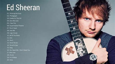 Ed Sheeran Greatest Hits (Full Album) Best Songs of Ed Sheeran (HQ) - YouTube | Best songs, Work ...