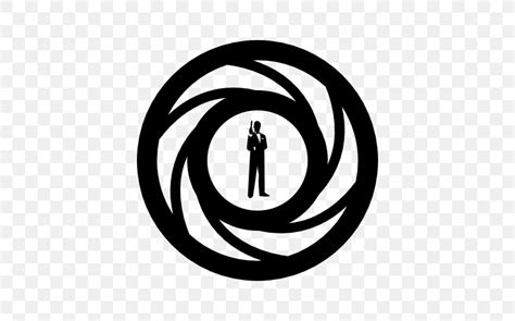 James Bond Logo Font, PNG, 512x512px, James Bond, Area, Black And White ...