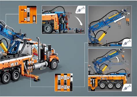 View LEGO® instruction 42128 Heavy-Duty Tow Truck - LEGO instructions and catalogs library