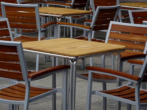 Restaurant Tables And Chairs Free Stock Photo - Public Domain Pictures