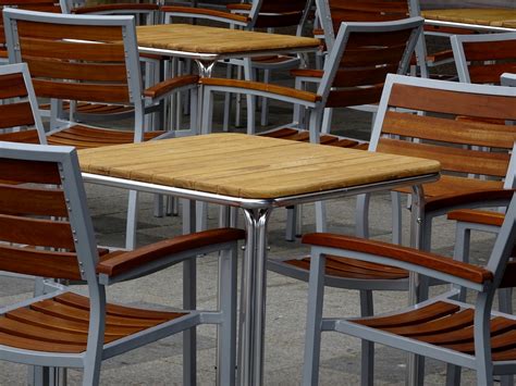 Restaurant Tables And Chairs Free Stock Photo - Public Domain Pictures