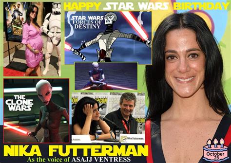 Happy birthday Nika Futterman, born October 25, 1969 | Star wars birthday, Birthday star, Happy ...