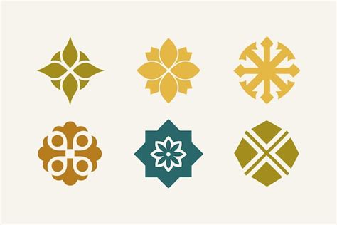 Debossed Pattern Logos for Brand Recognition | Premium AI-generated vector