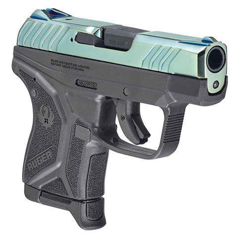 Ruger LCP II 380 Auto (ACP) 2.75in Turquoise PVD Pistol - 6+1 Rounds - Black | Sportsman's Warehouse