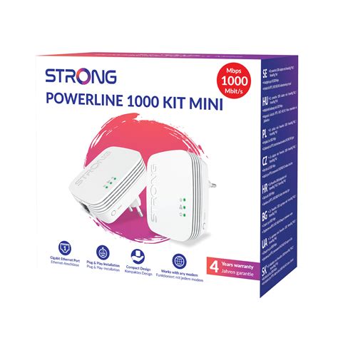 Powrline 1000 Duo Mini | POWERL1000DUOMINI | Powerline | Strong-eu.com