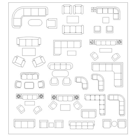 Sofa Cad Block Side Elevation at Leonard Oconnell blog