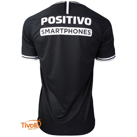 Camisa Corinthians Nike II Masculina 2019/20 > com Patrocínios e Patch >