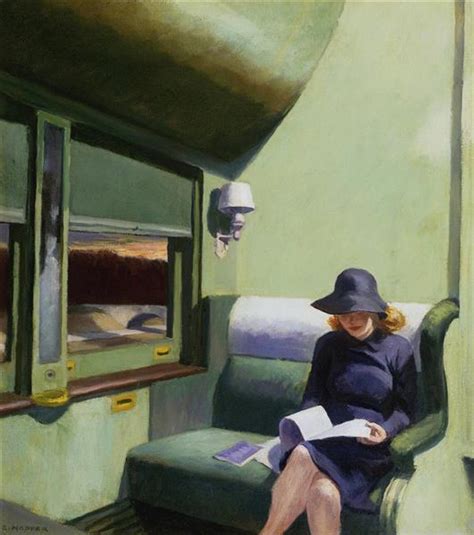 Compartment Car, 1938 - Edward Hopper - WikiArt.org