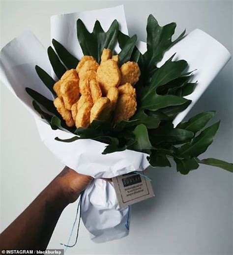 People are giving bouquets of CHICKEN NUGGETS for Valentine's Day ...