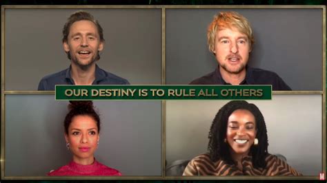 'Loki' cast test their knowledge to guess 'everything he's ever said ...