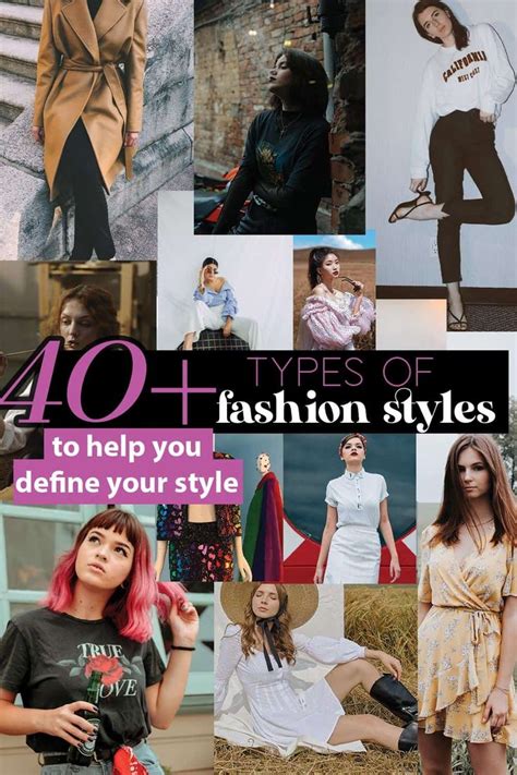 Define you fashion style with this ultimate list. Ever question what ...