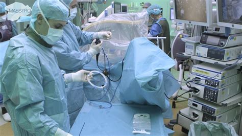 Flexible cystoscopy and placement of guidewire - YouTube