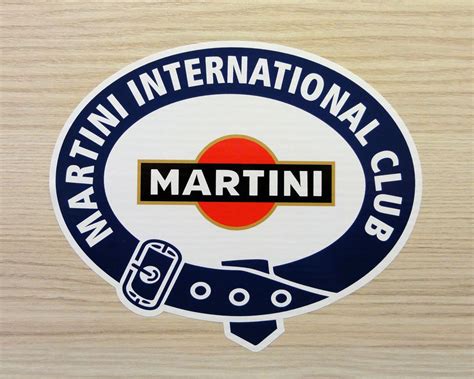 MARTINI INTERNATIONAL RACING STICKER - PORSCHE MOTOR SPORT, LE MANS, F1 DECAL | Martini, Racing ...